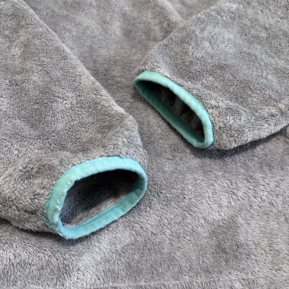 The North Face Fleece Oso Hooded Jacket Size Large 14/16 - Picture 10 of 11